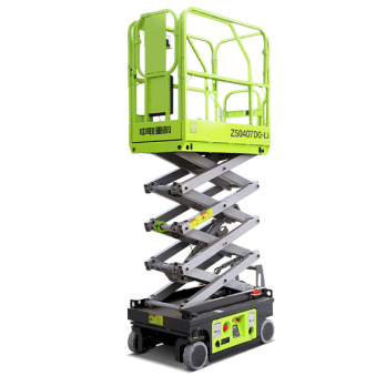 Zoomlion ZS0407DC-Li schaarhoogwerker - 6.50m werkhoogte - 240kg capaciteit