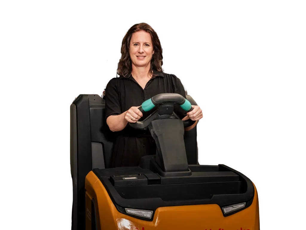 Machinesoort orderpicktruck met de belofte van Beekmans