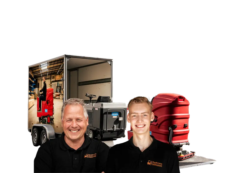 Machinesoort schrobmachine met de belofte van Beekmans