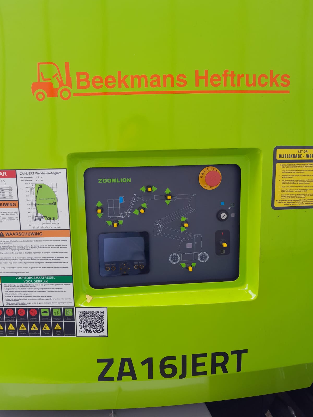 Zoomlion Hoogwerker ZA16JERT - B0032 - Afbeelding 3