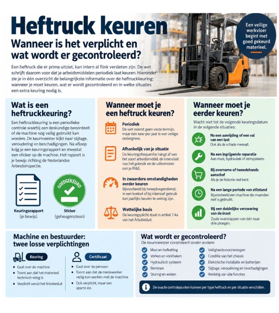 Heftruck keuring